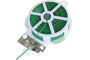 Twist Ties, 328 Feet of Green Cable Ties
