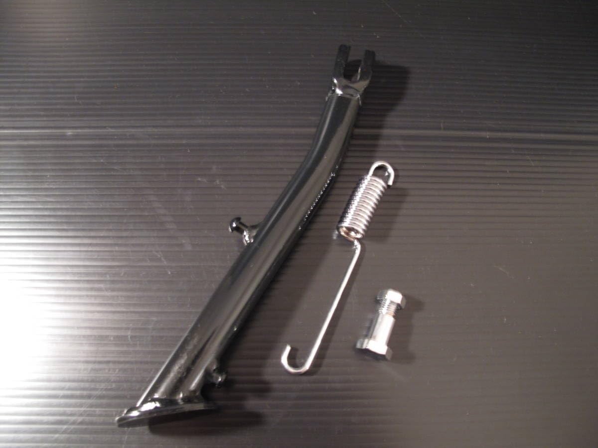 CBX400F ブラック　ロングスタンド Amazon.co.jp: CBX400F ロングサイドスタンド ブラッククローム