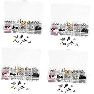 Lurrose 4 Sets Computer Screw Flat Head Screws Self Tapping Bolts Hard Drive Screws Computer Accessories Computer Part Electronic Repair Screws Assortment Screw Countersunk Head Screw Fan