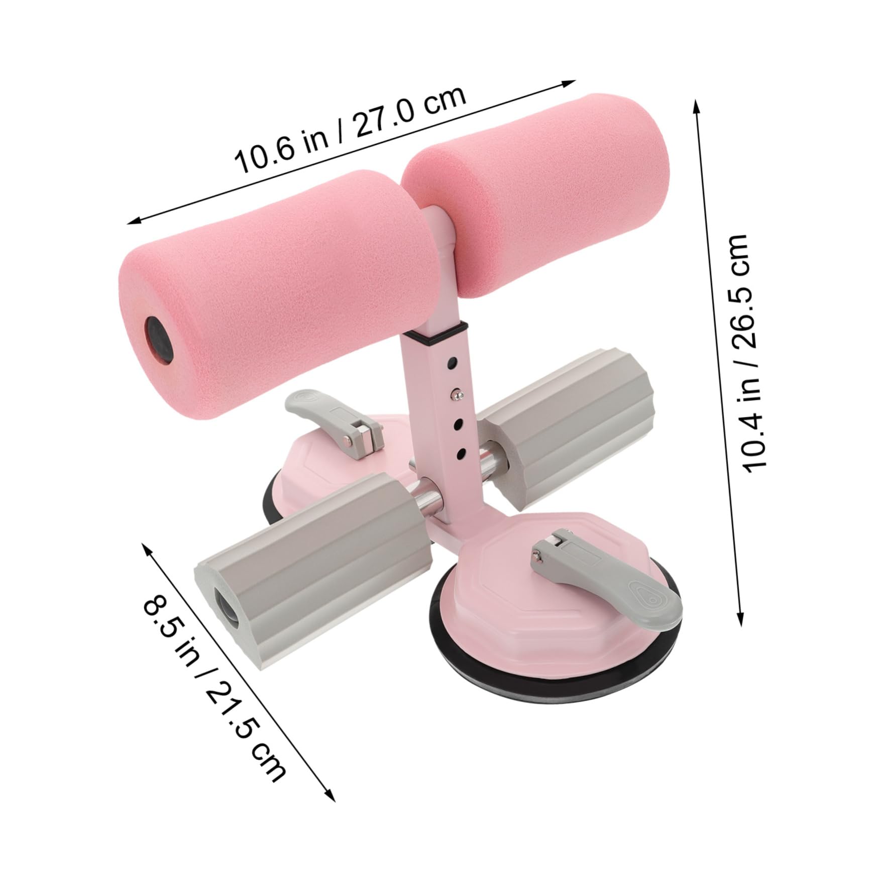 TOGEVAL Sit-up Aid Suction Cup Type Sit-up Assistant 1 Piece Floor Sit up Device Training Sit up Tool for Fitness Equipment
