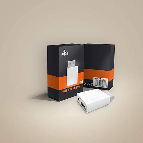 Miniatura 6 de MAYFLASH Convertidor Wii a HDMI 1080P para dispositivo Full HD adaptador Wii HDMI con conector de audio de 0138in y salida HDMI compatible con Wii