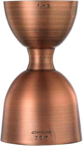 Miniatura 5 de Barfly M37006 - Jigger de campana de borde recto resistente, 1 oz x 2 oz, acero inoxidable
