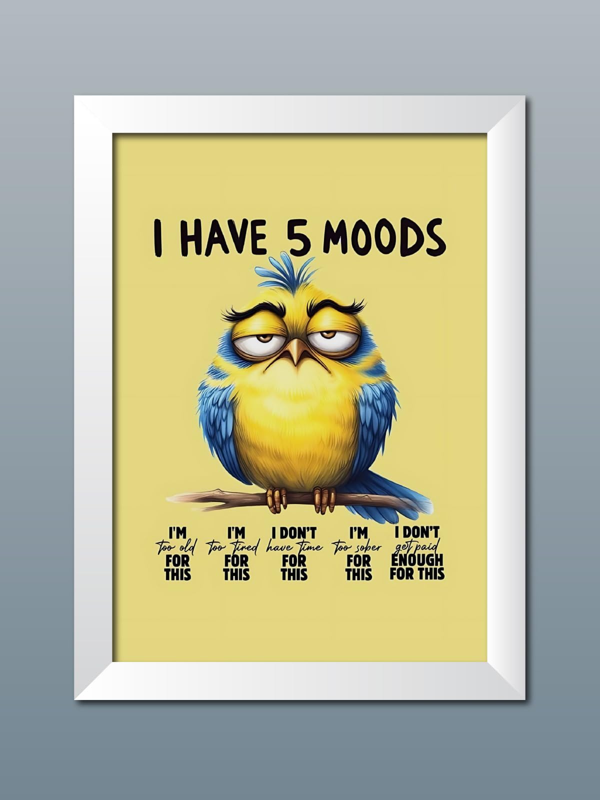 Funny Bird Pictures With Quotes Funny Bird Quote Etsy Australia