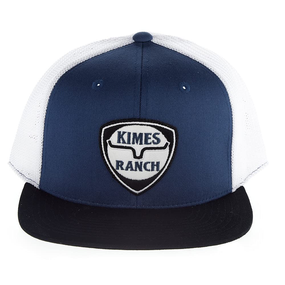 Kimes Ranch Caps Ajustable Snapback Hat On Point/Blue