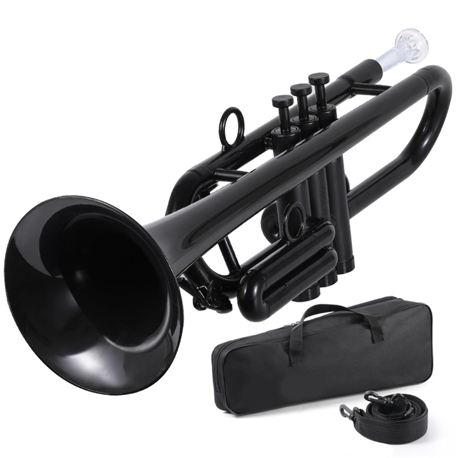 Ensemble Di Trombe Standard Tromba In Si Bemolle In Plastica Strumento Musicale Per Principianti Adulti Prestazioni Professionali Universali