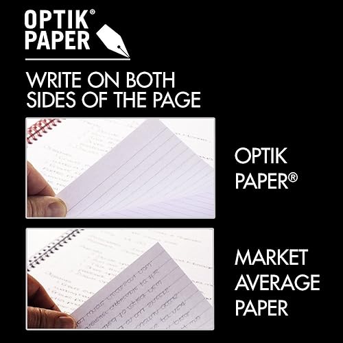 Miniatura 3 de Black n Red Cuaderno cubierta de polietileno duradera papel óptik de alta calidad compatible con la aplicación Scribzee respetuoso con el medio