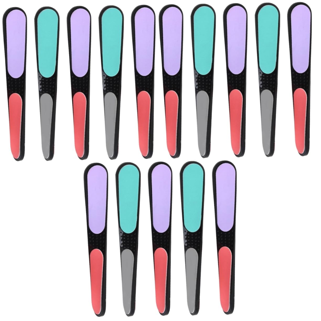 FOMIYES 3 Set Di Strumenti Pratici Per Lucidare E Modellare I Bordi Delle Unghie Per Manicure Art 10 Pezzi * 3