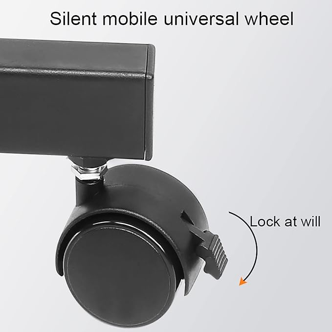 Soporte móvil para TV 17-50 pulg con ruedas y giro 360° miniatura 5