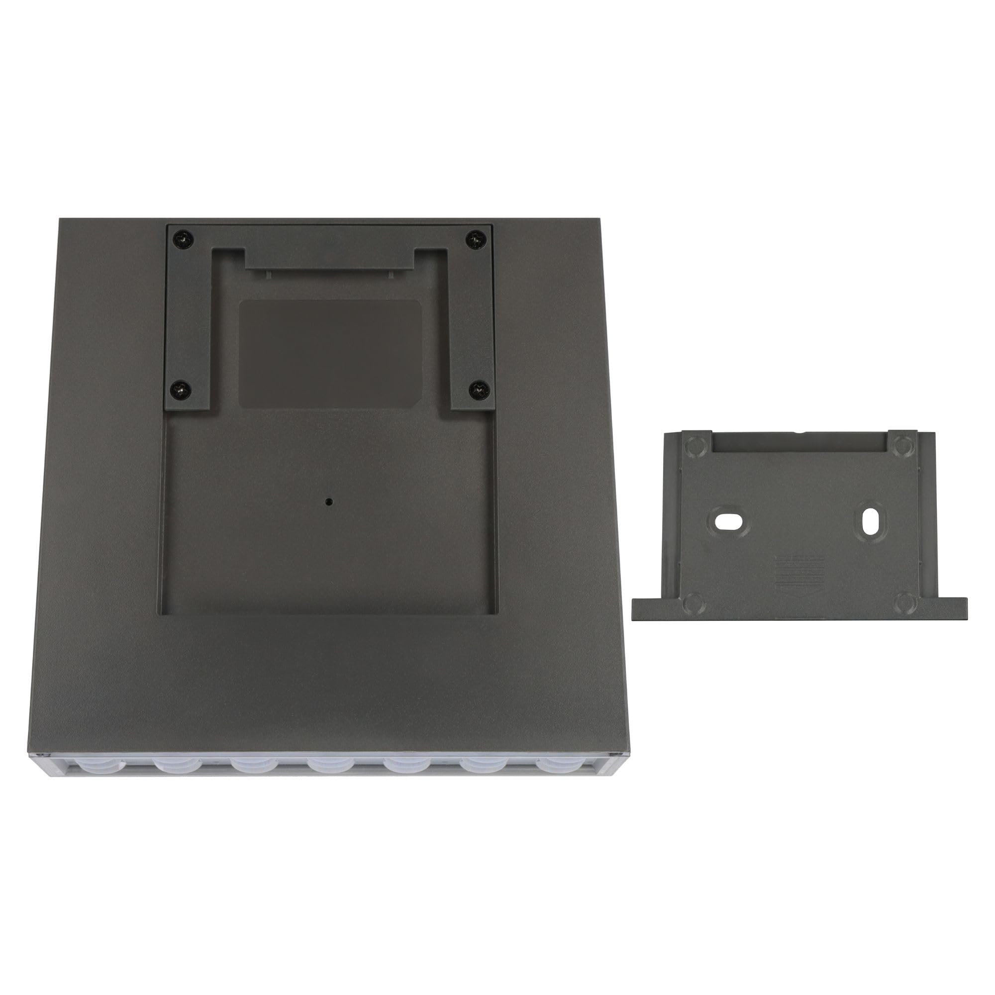 Brennenstuhl Solar LED Faro SOL 1000 Lampada da parete piana/LED per esterni con rilevatore di movimento (IP54, 1000lm, 4 diverse modalità di illuminazione, sensore crepuscolare, incl. batteria