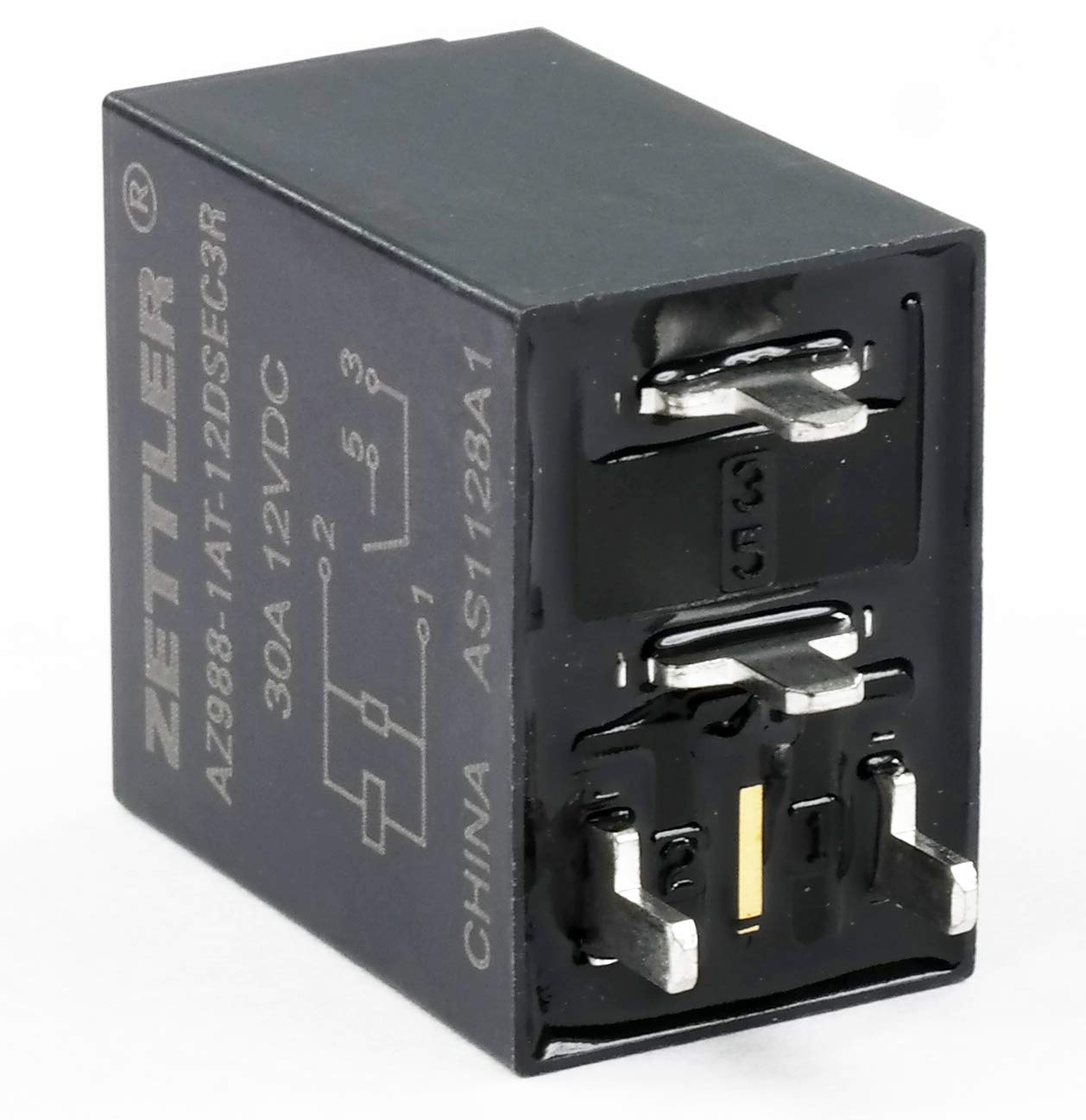 AZ988-1AT-12DSEC3R AZ988 Series 30 A SPST 12 VDC Micro-ISO PCB Terminal Automotive Relay - 5 Item(s)