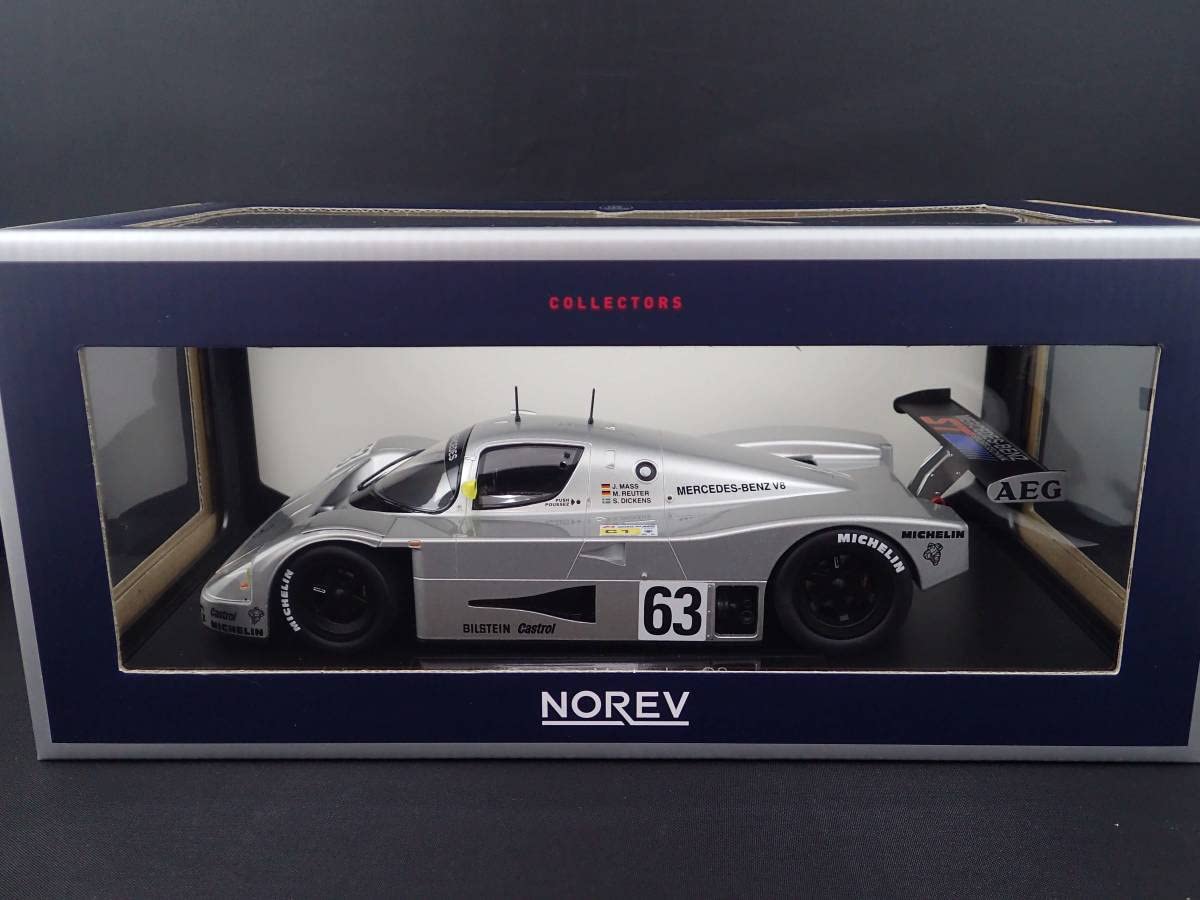 1円～ ノレブ 1/18 ザウバー メルセデス C9 #63 C9 1&frasl;18 ザウバー メルセデス・ベンツ ミニチャンプス 鉄道