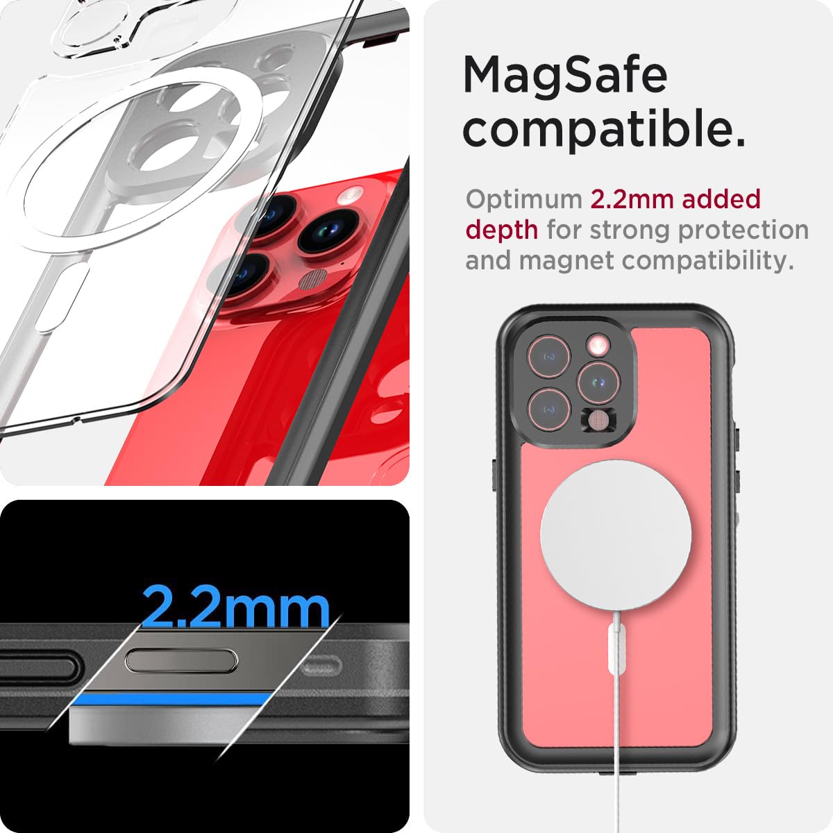 Miimall Magnetic Case For IPhone 15 Plus Case With Mag Safe [Compatible - View #4