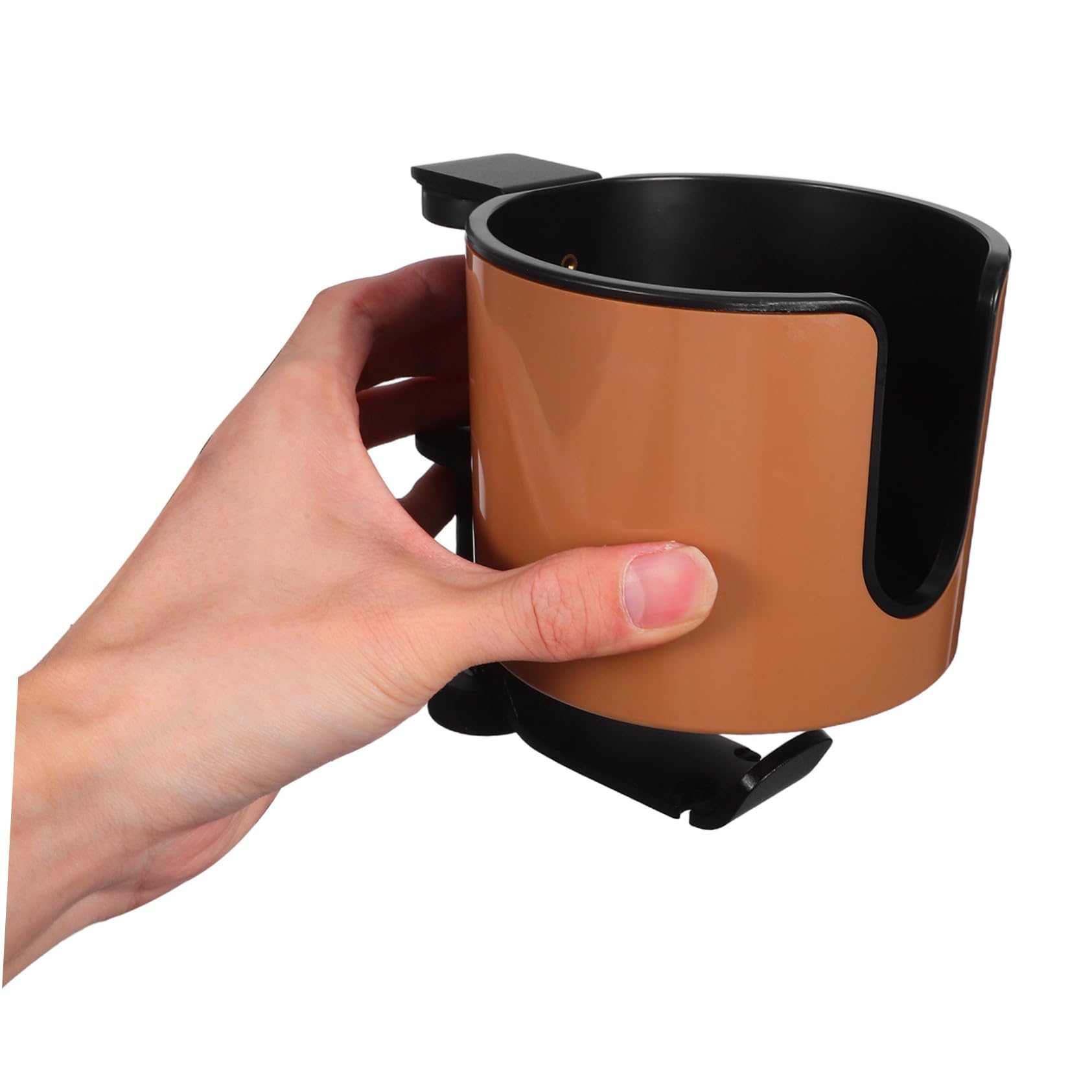 Portavasos de Mesa Soporte para Auriculares Giratorio Organizador para Botellas de Agua y Bebidas para Escritorios de Ordenador y Gaming
