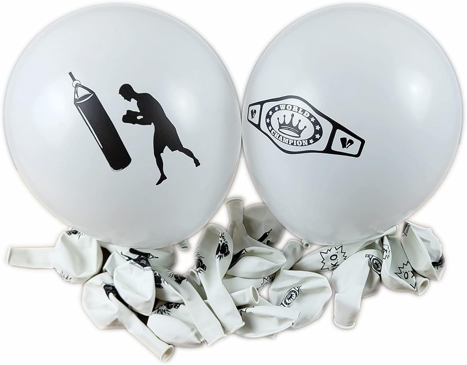 Boxing Latex Balloons Boxing Glove Boxing Match Party Balloons Sport