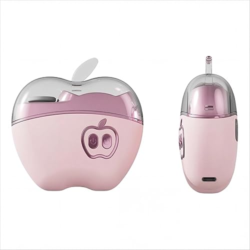 Miniatura 1 de Cortauñas eléctrico 2 en 1 mejorado y recortador de archivos con pulido, kit de manicura LED de 2 velocidades para adultos y bebés, incluye estuche