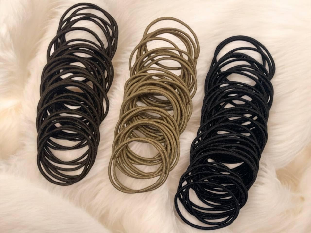 100 Pcs Soft & Stretchy Hair Rubber Bands – No Damage Elastic Hair Ties for Women & Girls | Non-Slip, Strong Grip Hair Bands for Ponytails, Braids & Buns | Comes in a Cute Bottle Box – Perfect for Daily Use!-image-46