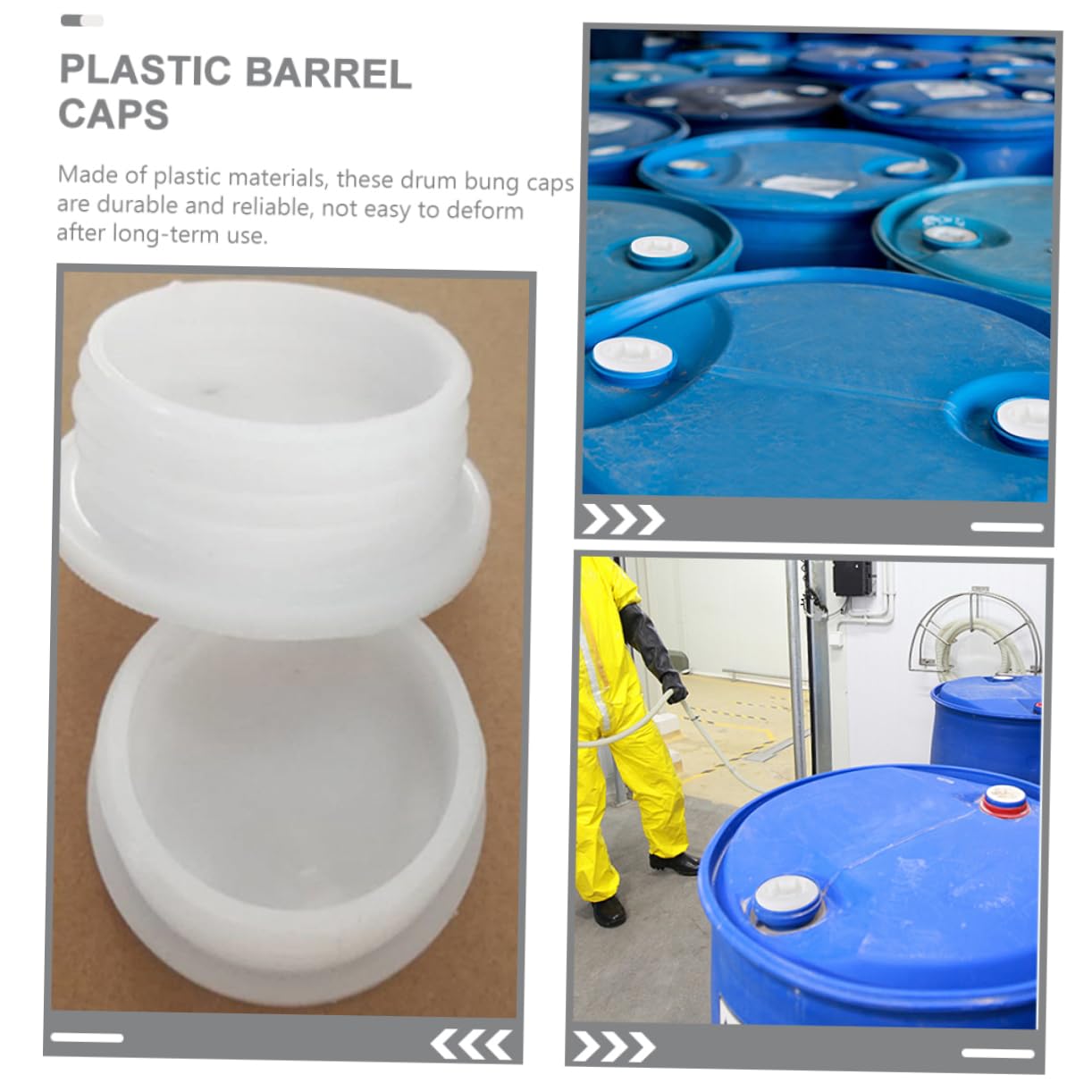 Spec: 55 Gallon Red Plastic Drum, image size:1222x1222