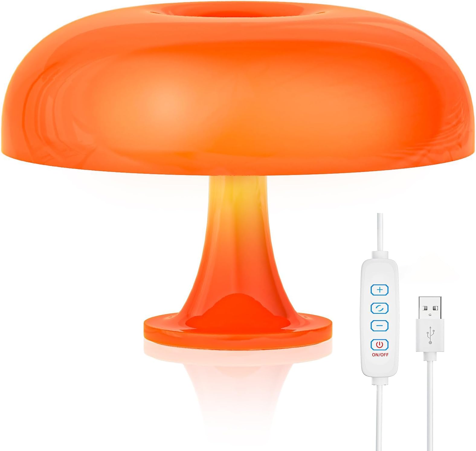Led Mushroom Table Lamp for Hotel Bedroom Bedside Living Room