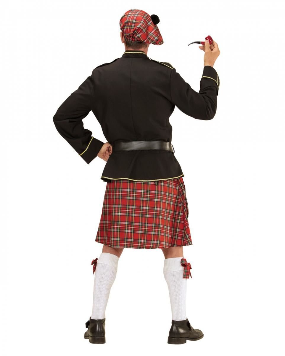 Horror-Shop costume Highlander scozzesi con il sacchetto