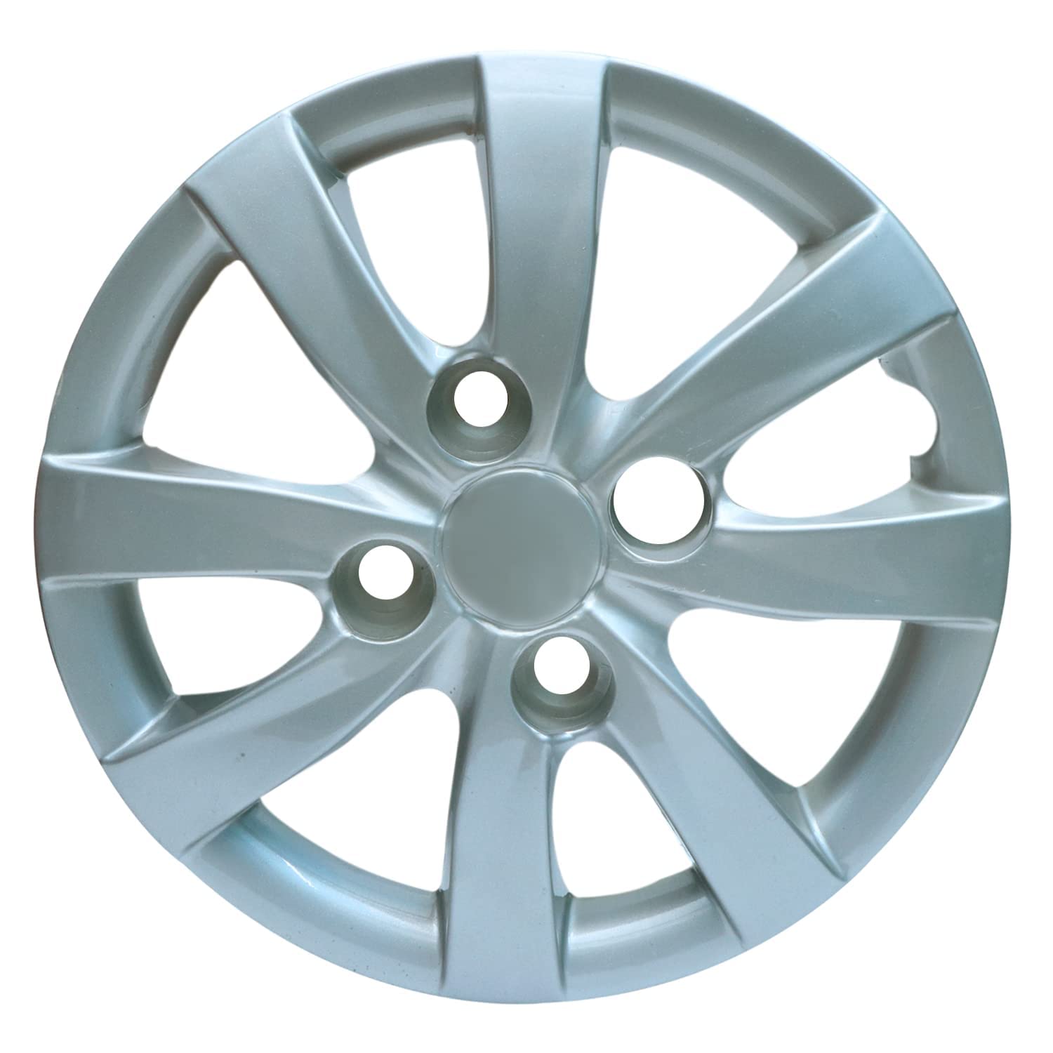 Wheel Cover/Cap for Maruti EON/EON Era Plus (Old Model 2011-15) Silver Color 12" Inch Set of 4 Pieces (Silver, 12" Inch)-image-19