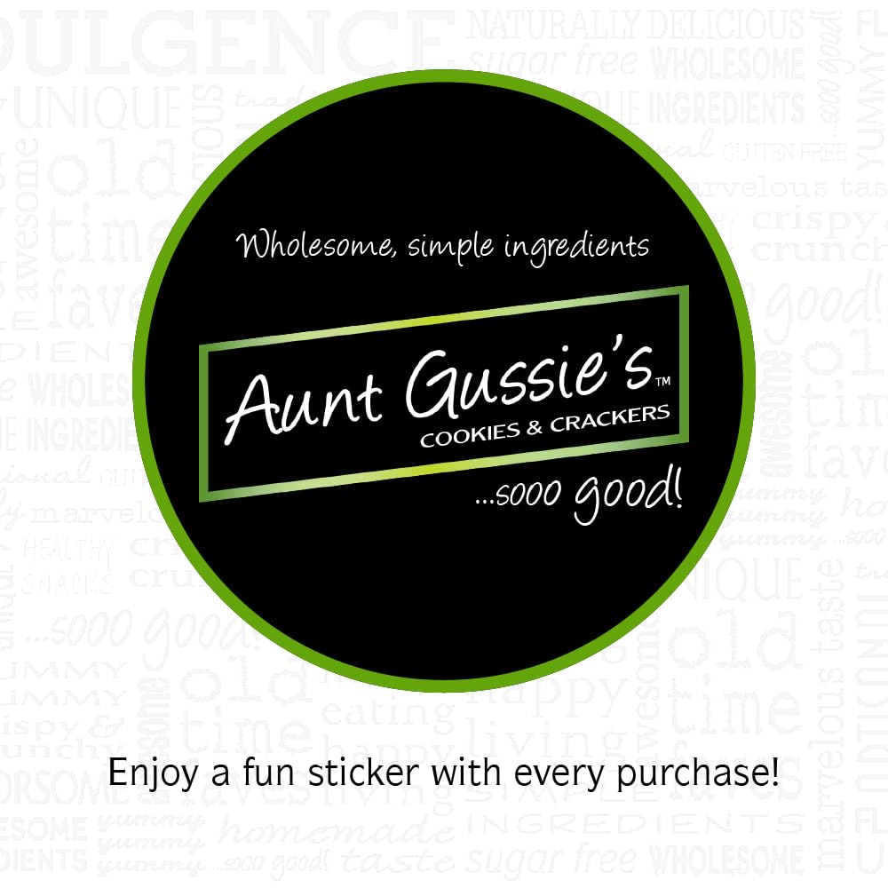 Aunt Gussie's - Sugar Free Chocolate Chip Almond Biscuits made with Spelt Flour - 4 Pack