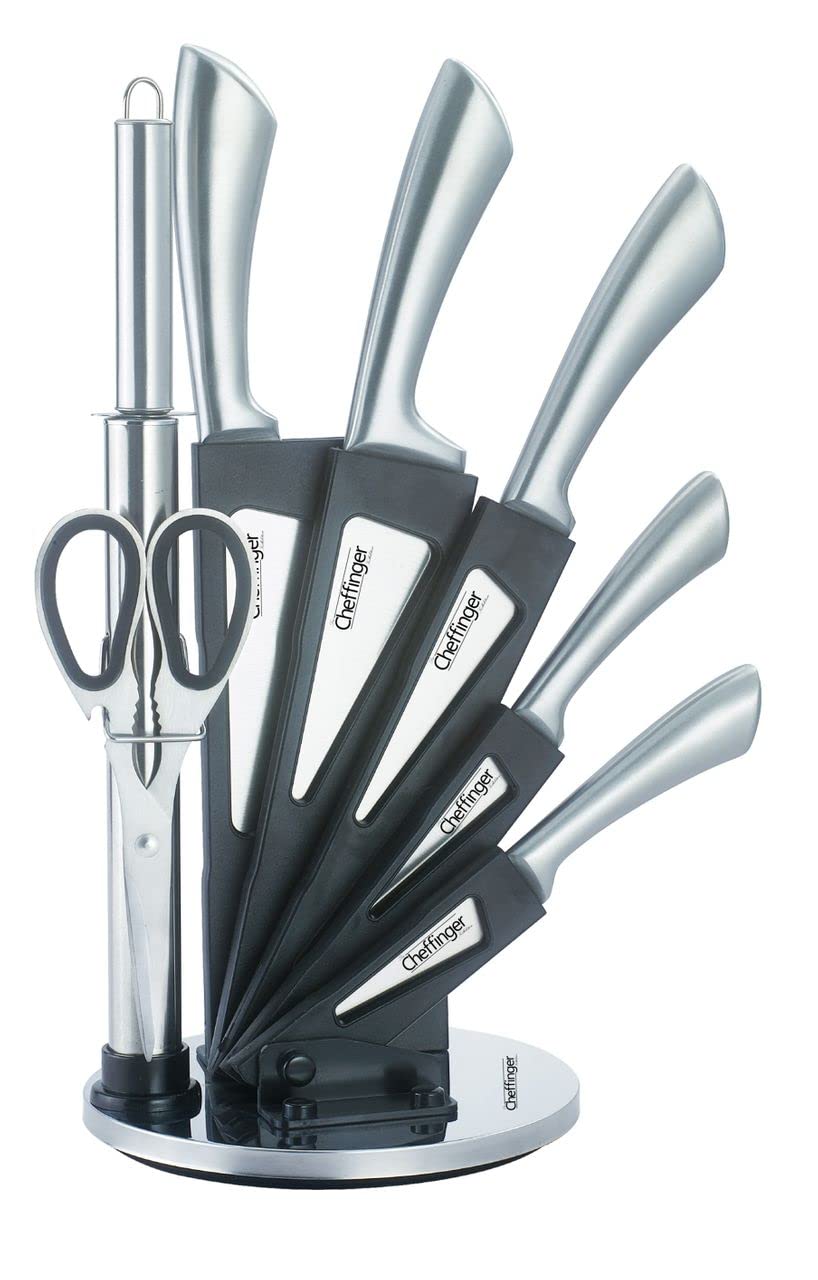 Couteau cuisine chef finger 8 pièces