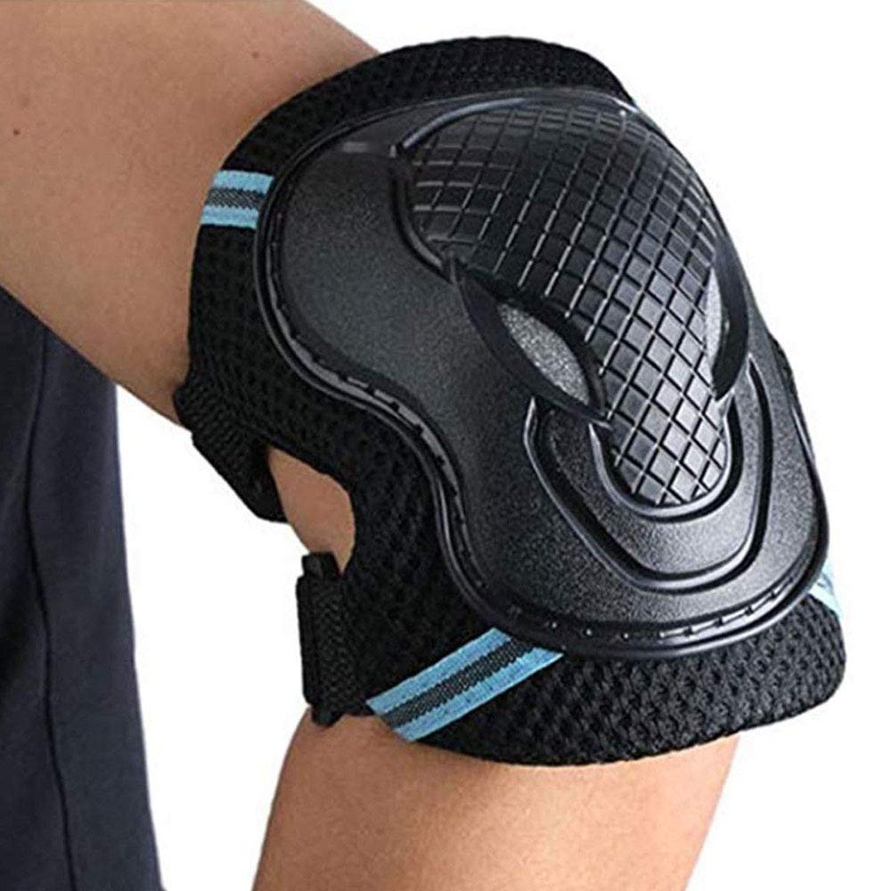 Protecciones Patinaje Infantil Set 6 Piezas Rodilleras Coderas Muñequeras para Patinaje Ciclismo Skate