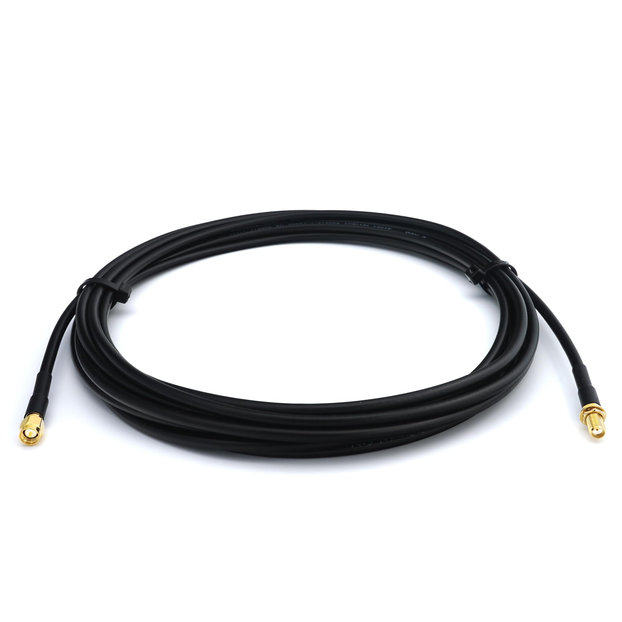 RANGEFUL SMA Cable 3m / 9.8ft Ultra Low Loss Coax Cable RG58 Extension Lead Black SMA Male to SMA Female Coaxial 50ohm for 4G 5G Router Aerial WIFI GPS Antenna - Image 4