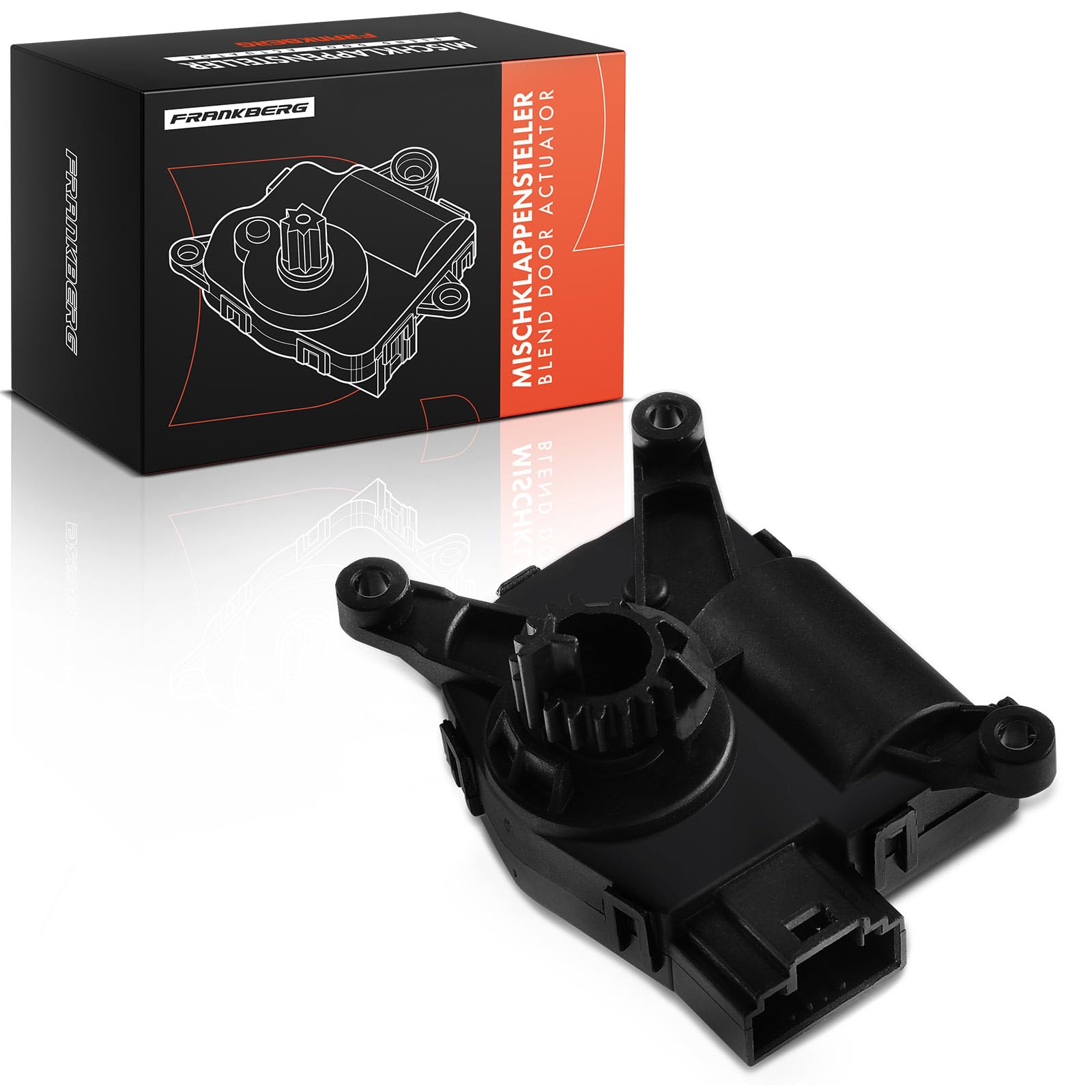 Frankberg Stellmotor Stellelement Mischklappe Klimaanlage für A3 8V Q2 GA Leon 5F Octavia III 5E Golf VII 5G1 Passat 3G 2012-2019 5Q0898511B