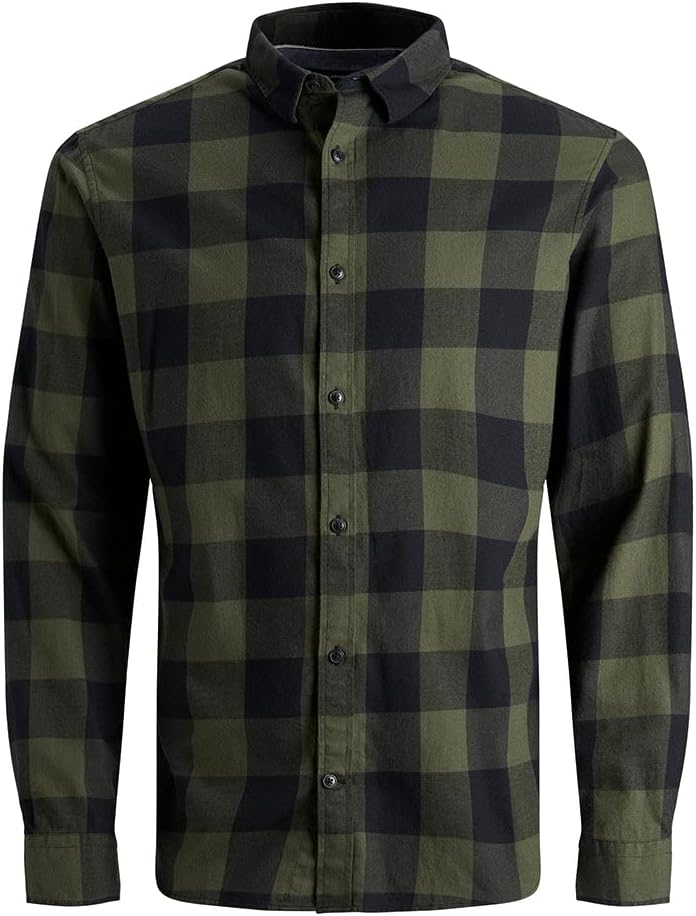 JACK & JONES Mens Twill Shirt Plus Size JACK & JONES Mens Twill Shirt Plus Size