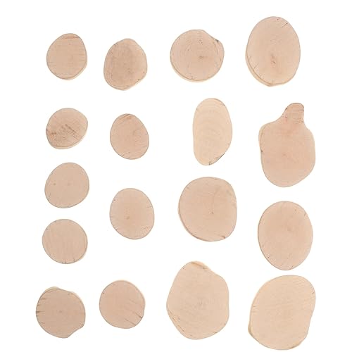 Luxshiny 200g Natural Wood Craft Pieces Unfinished Driftwood Chips for