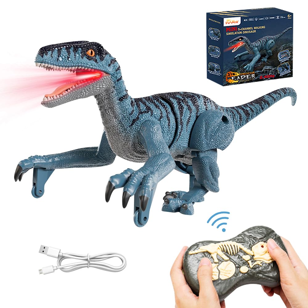 Baby Goofy met dinosaurusspeelgoed Kleurplaat - Kinderen Kleurplaat