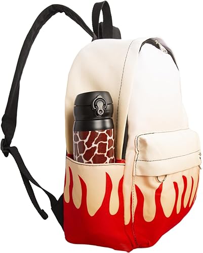 Miniatura 7 de Mochila de anime japonés para escuela, universidad, al aire libre, mochila grande para niñas, niños y estudiantes, mochilas de viaje, Rojo