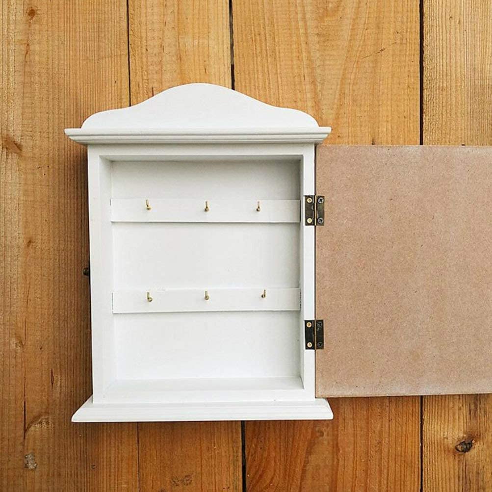 木製 壁掛け キーケース ヴィンテージ ショーケース Amazon.co.jp: IMIKEYA 玄関キーボックス ヴィンテージハンギングキー