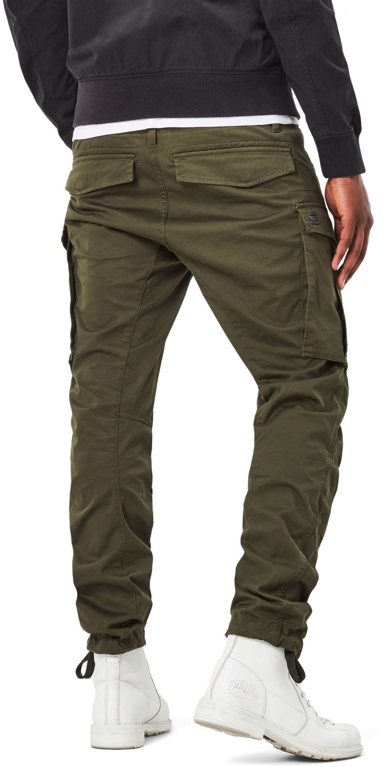 G-Star Raw Mężczyźni Rovic Zip 3D Straight Tapered Spodnie, Dk Bronze Green, 31W/30L