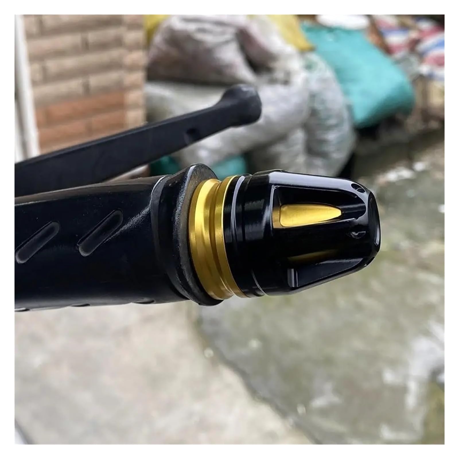 Tappi Terminali Manubrio Universali Per Motociclette Per Triumph Bonneville T100 T120 Daytona 660 675 675R 765 Rocket III Scrambler 1200 900 Moto Tappi Manubrio terminali