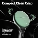Fire-Boltt Aero TWS Earbuds Custom EQ, Wireless Bluetooth 5.4, Music & App Support, 50H Playtime, Fast Charging Case, 50ms Low Latency for Gaming, Touch Controls, IPX4 Waterproof, Clear Calls - Green gallery image