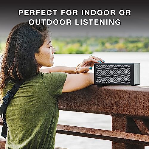 VICTROLA Music Edition 2 Tabletop Bluetooth Speaker, IP67 Water and Dust Resistant, 20 Hour Battery Life - Image 3