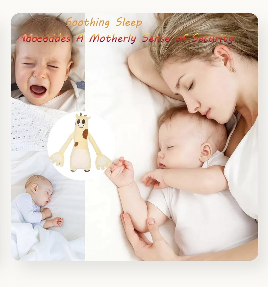richtots Baby Sleep Soother with Adjustable Patting – Newborn Comfort Pillow, Sleep Aid for Babies, Startle Prevention, Remote Control, Washable Cushion Random Color - Image 9 thumbnail