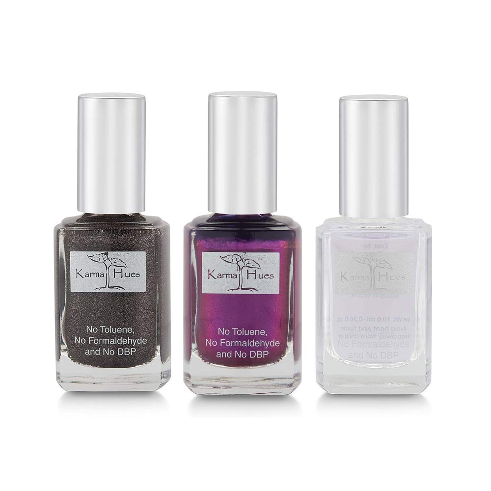 karma organic Beautiful Color | Combination Natural Nail Polish | Nontoxic Nail Art Vegan and Cruelty Free Nail Paint