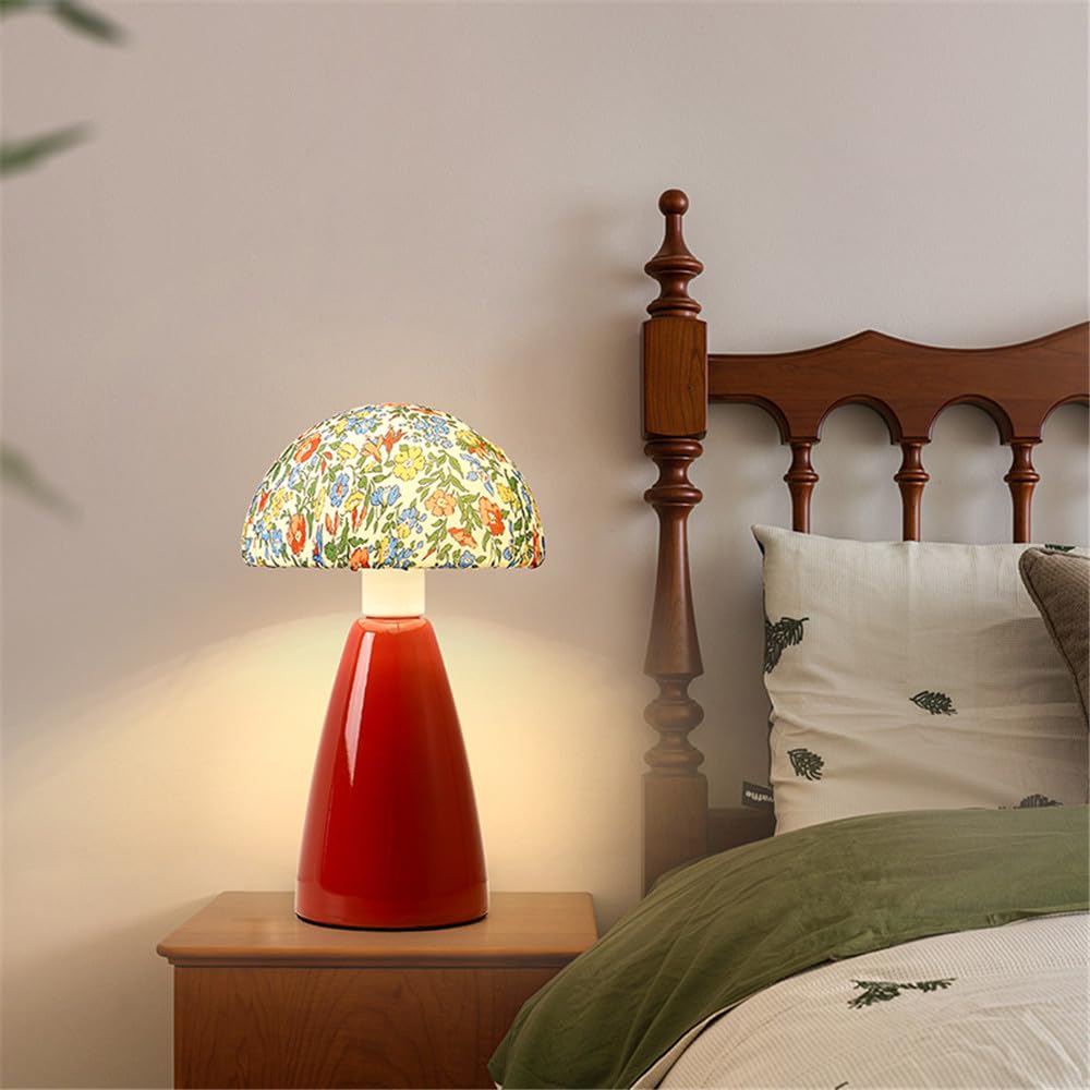 Lampada da tavolo a LED in ceramica per soggiorno, camera da letto, studio o hotel, design creativo per comodino o scrivania