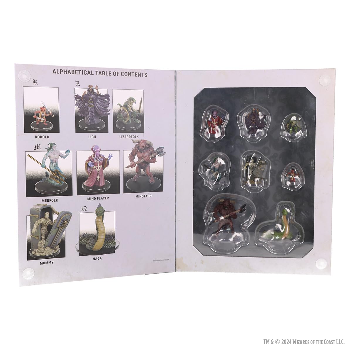 WizKids Klasyczne kolekcje D&D: Monsters (K-N, plastik)