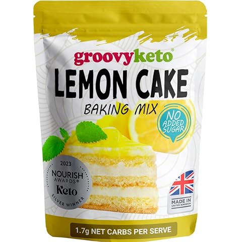 Groovy Keto Low Carb Lemon Cake Mix Cover