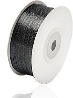 Vista 67 de Cinta de satén dorada de 3/4 pulgadas x 25 yardas, cinta de tela de color sólido para envolver regalos, manualidades, fabricación de lazos