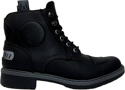 LEGEND - Botas Moto para Mujer - Protector de tobillo - Botas moteras - Botas Casual - Botas de cuero - Botas para motociclista mujer