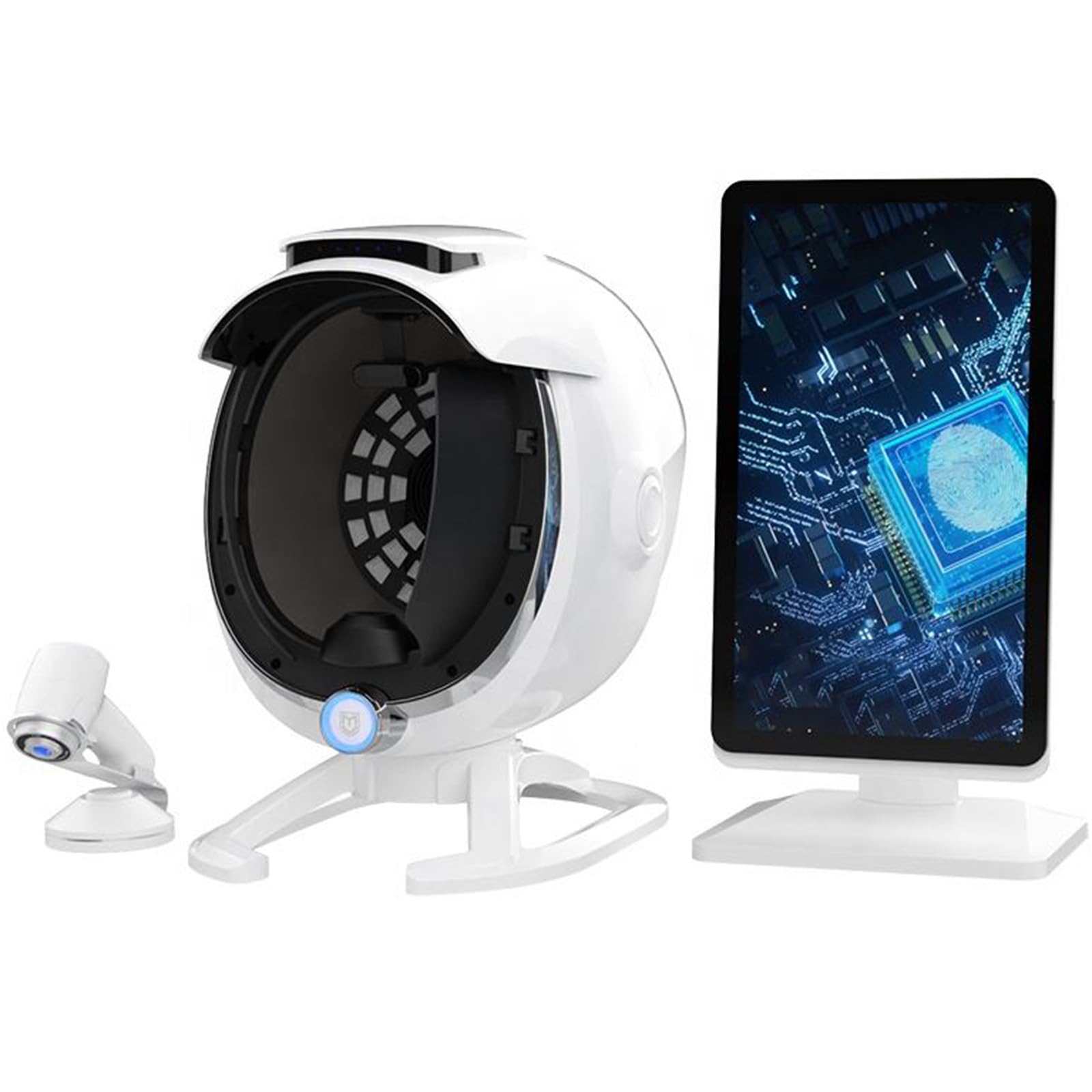 Urządzenie A6 AI do analizy skóry – 36 MP HD, diagnostyka twarzy dla salonów i SPA, 8-spektralny analizator nawilżenia, rekomendacje produktów, obsługa wielu języków 21.5inch