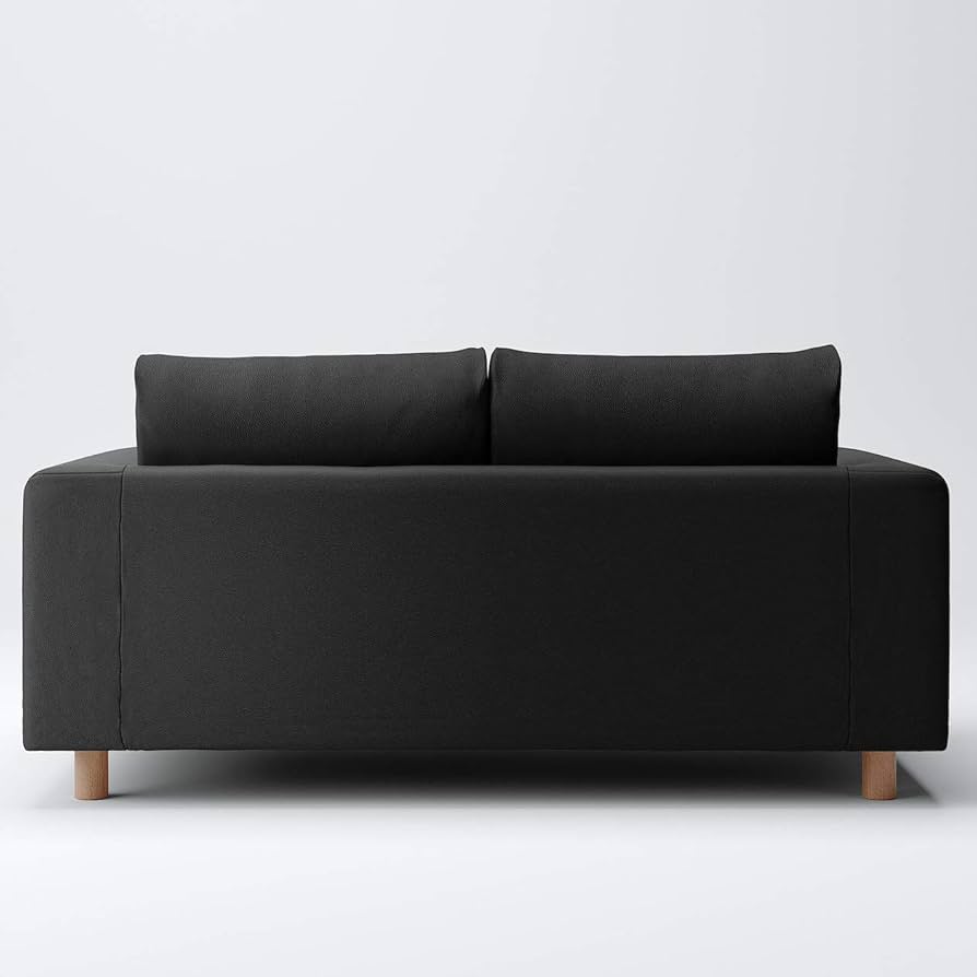 Amazon｜無印良品 ソファ本体・2シーター・革張り・フェザー