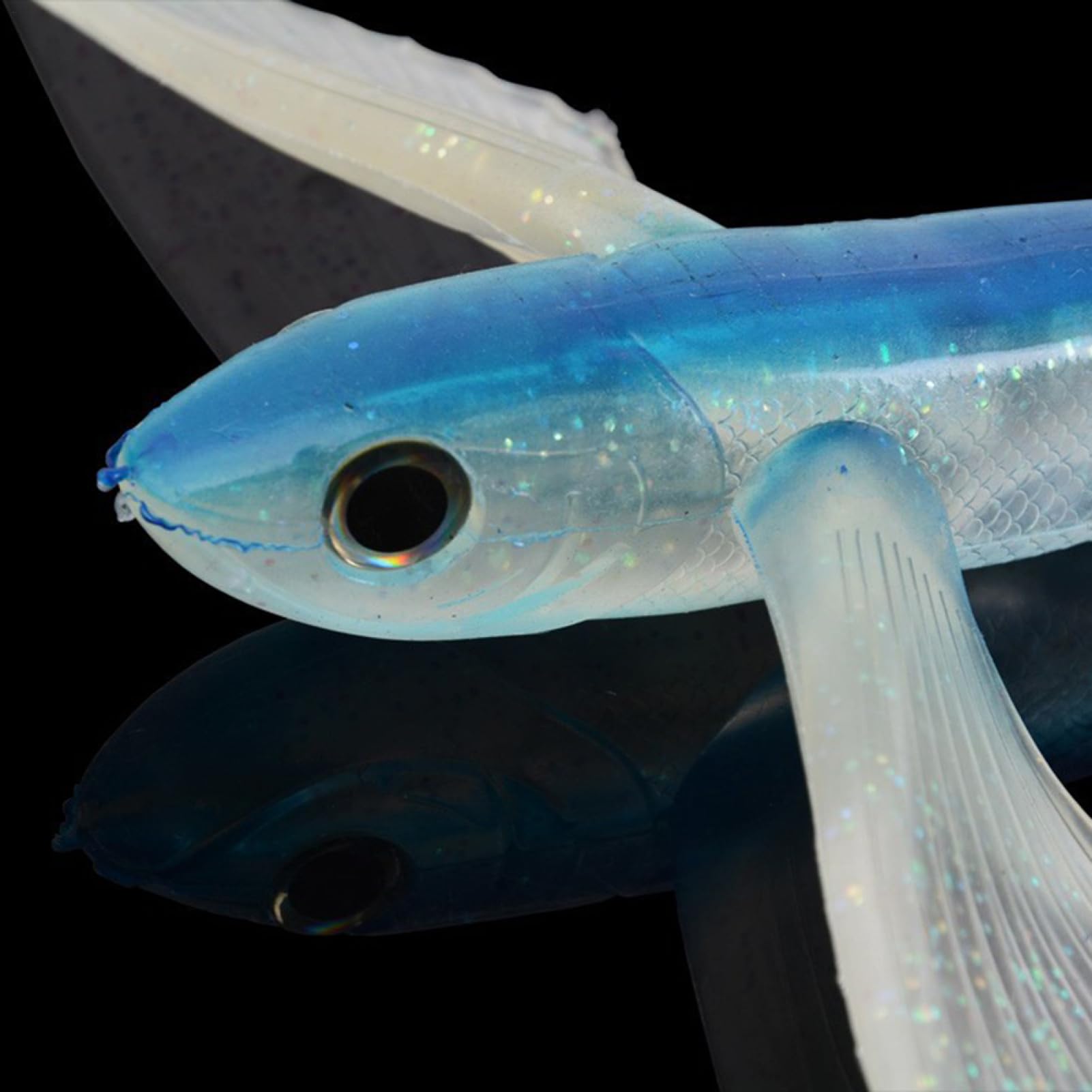 Esca volante, simulazione bionica, esca morbida per tonno, pesca in acqua salata, per martine, tonno, sgombro, acqua di mare, esca artificiale morbida