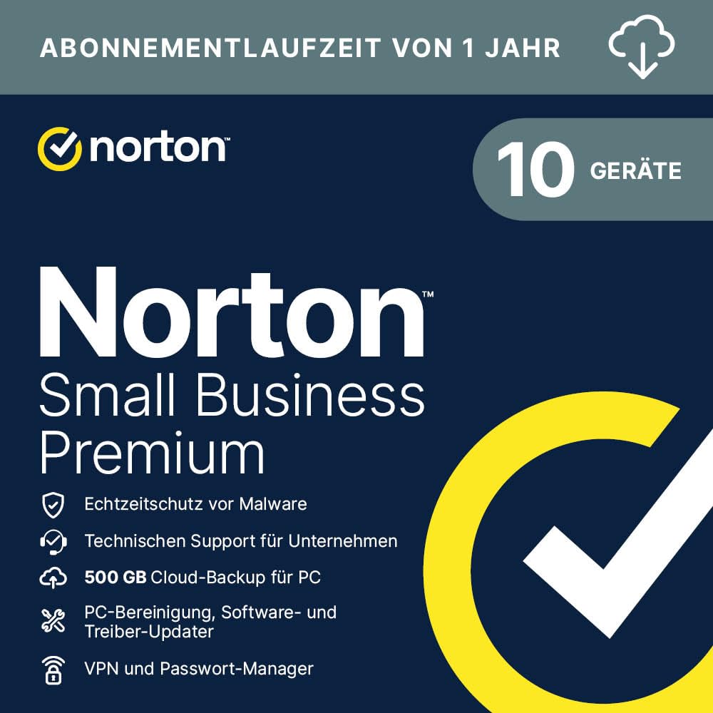 Norton Small Business Premium 10 Device Aktivierungscode per Email