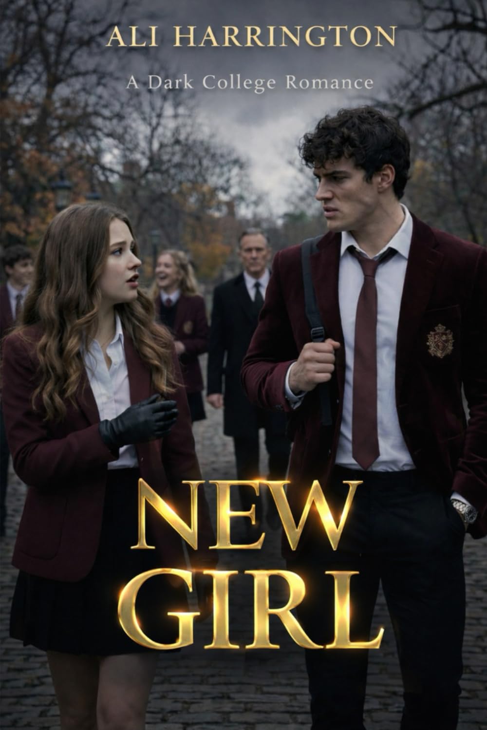 NEW GIRL: A Dark Academia College Romance (THE FEVER)